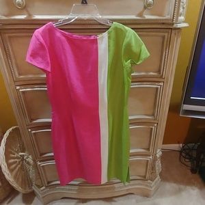 Lined 100% silk dress